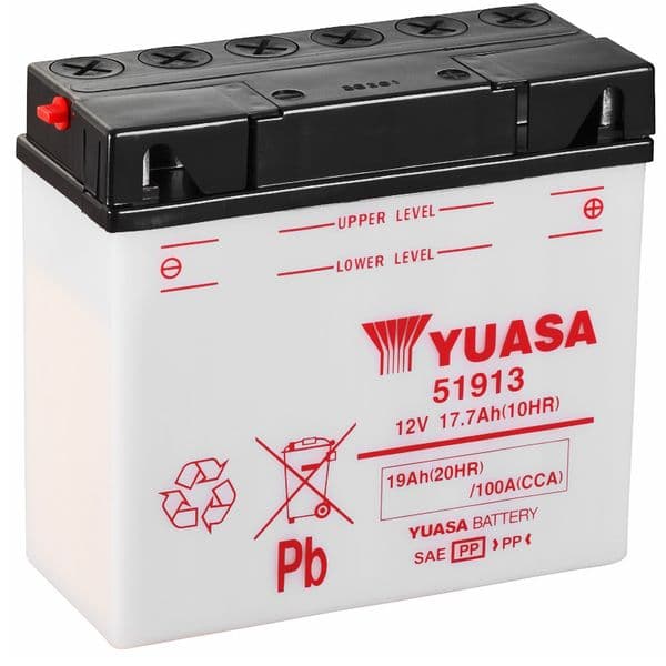Batería Yuasa 51913 Combipack - Recambios moto