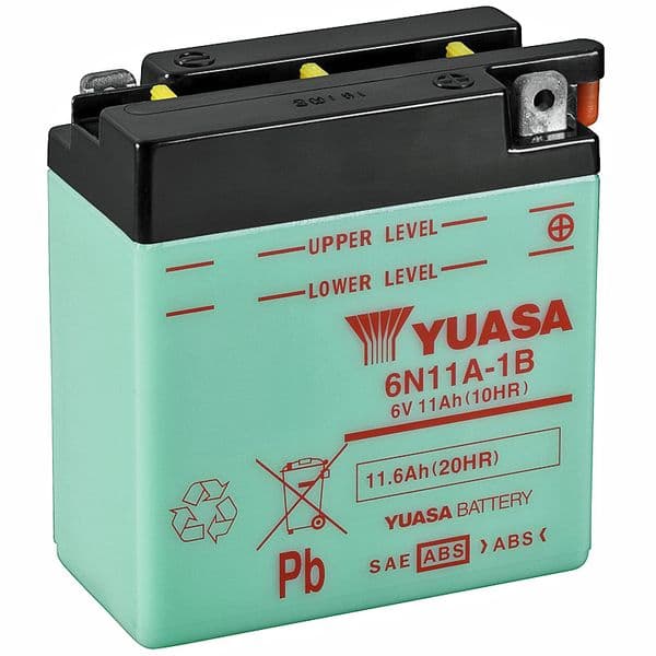 Batería Yuasa 6N11A-1B - Recambios moto online