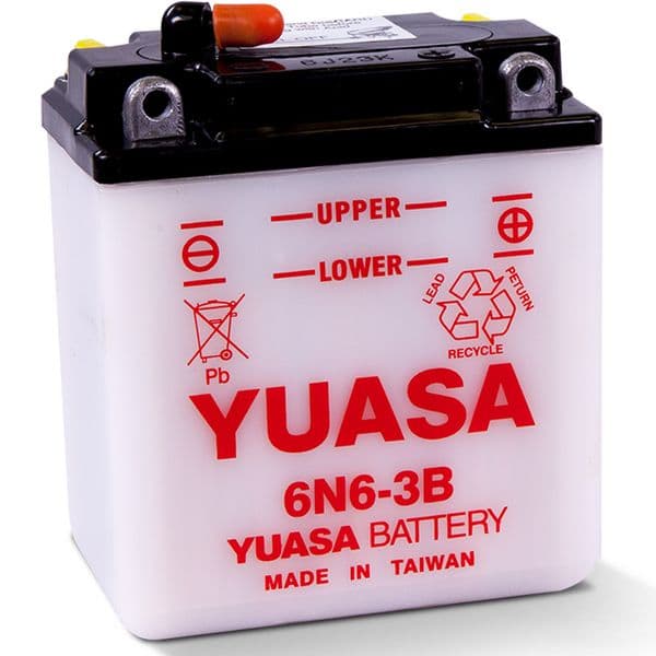 Batería Yuas 6N6-3B - Tienda recambios moto
