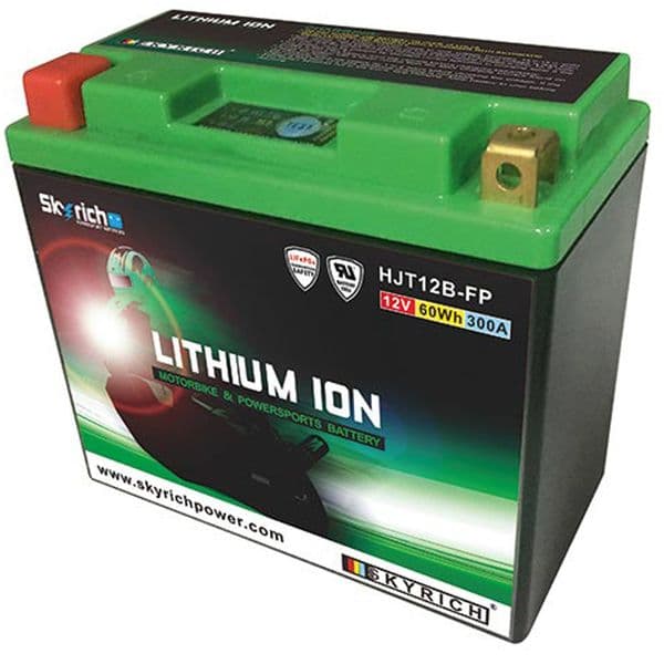 Bateria litio Skyrich HJT12B-FP YT12B-BS YT14B-BS YB16AL-A2