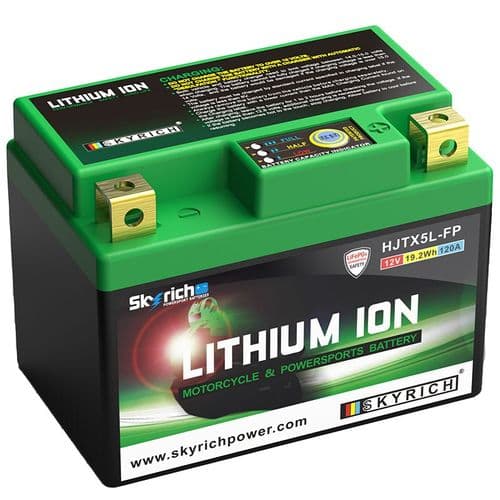 Batería litio Skyrich HJTX5L-FP = YTX4L-BS YTX5L-BS