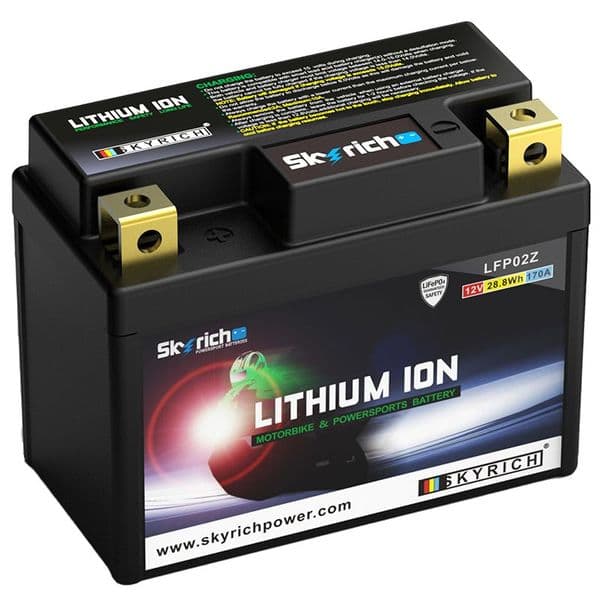 Bateria litio Skyrich LFP02 - Yamaha YZF 450 - Tienda