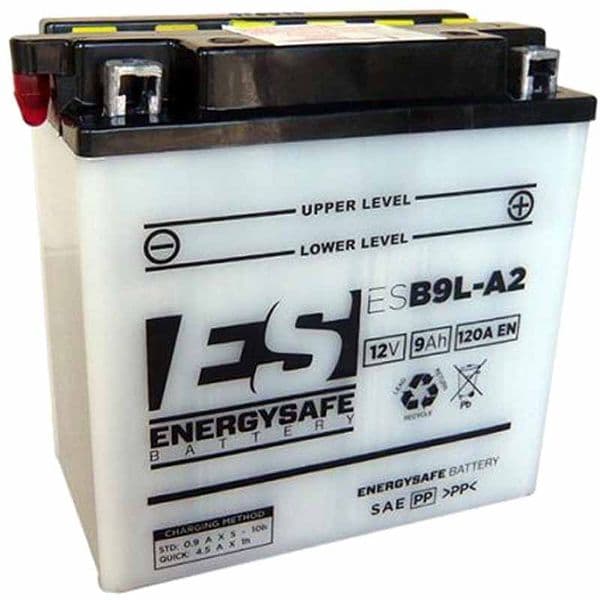 Batería Energy Safe ES9L-A2 12V/9AH - Recambio moto