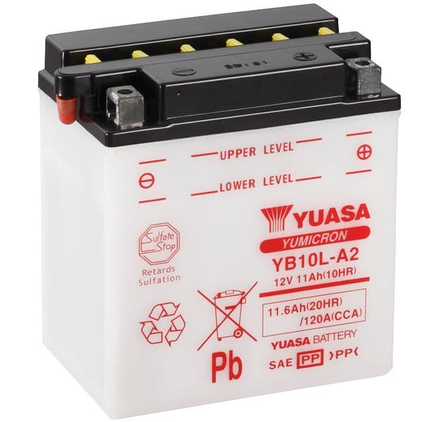 Batería Yuasa YB10L-A2 Combipack - Recambios moto