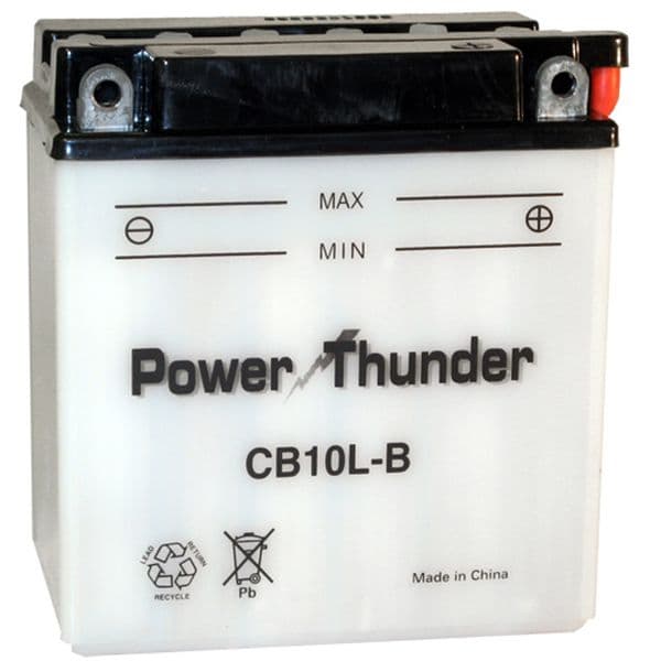 Batería Power Thunder CB10L-B (c/A) - Recambio moto