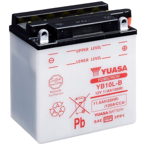 Batería Yuasa YB10L-B COMBIPACK - Recambios moto