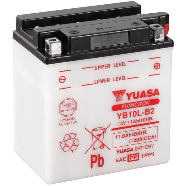 Batería Yuasa YB10L-B2 Combipack - Recambios moto