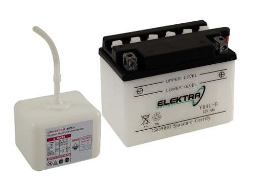 Batería YB10L-BP ácido (Elektra)