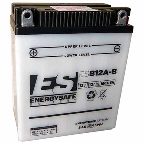 Batería YB12A-B 12V, 12AH - Energy Safe