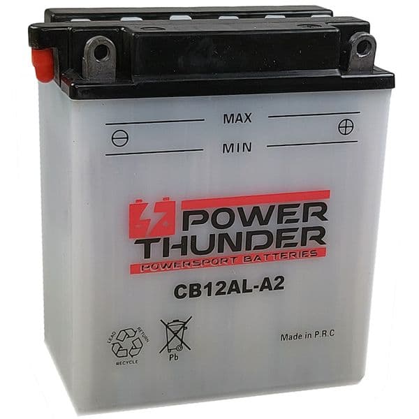 Batería Power Thunder CB12AL-A2 (c/Ácido) - Tienda