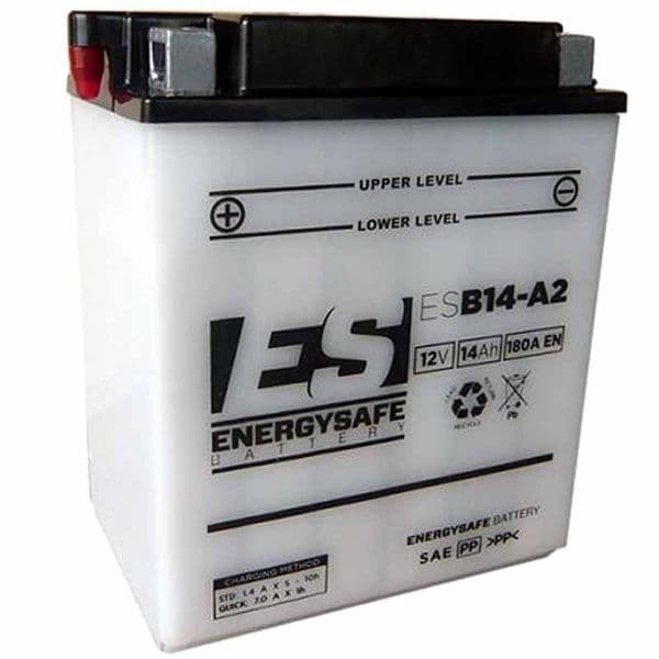 Batería Energy Safe ESB14-A2 12V/14AH - Recambio moto