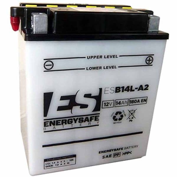 Batería Energy Safe ESB14L-A2 12V/14AH - Recambio moto