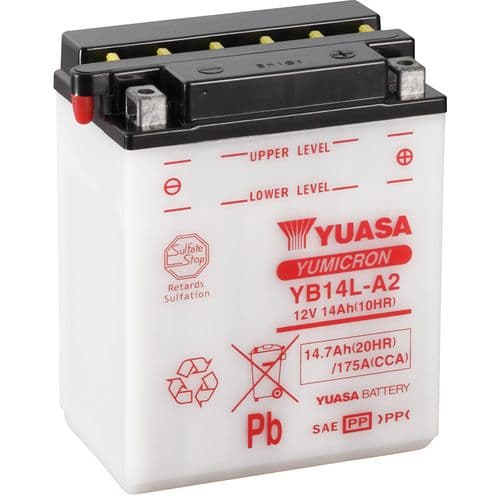 Batería YB14L-A2 Combipack - Yuasa