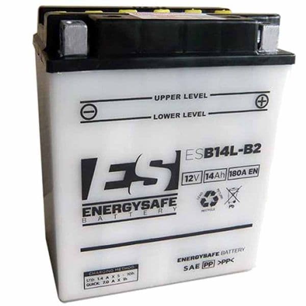 Batería Energy Safe ESB14L-B2 12V/14AH - Recambio moto