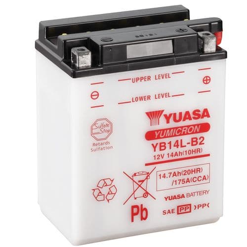 Batería YB14L-B2 Combipack - Yuasa