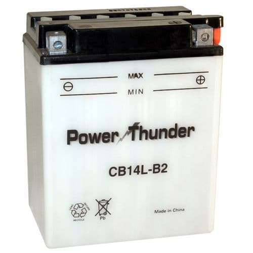 Batería YB14L-b2 (con ácido) - Power Thunder