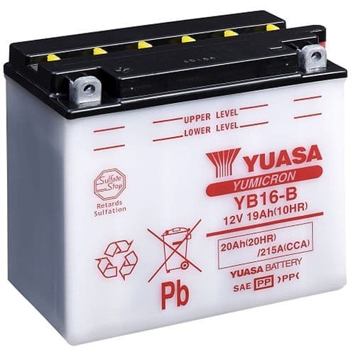 Batería YB16-B Combipack - Yuasa