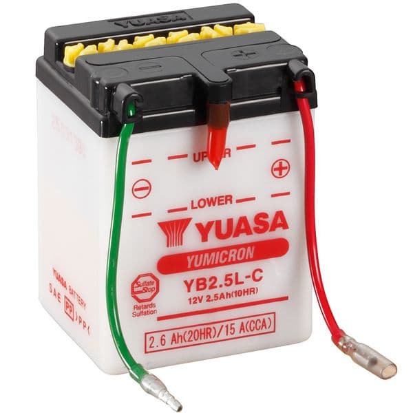 Batería Yuasa YB2.5L-C - Recambios moto online