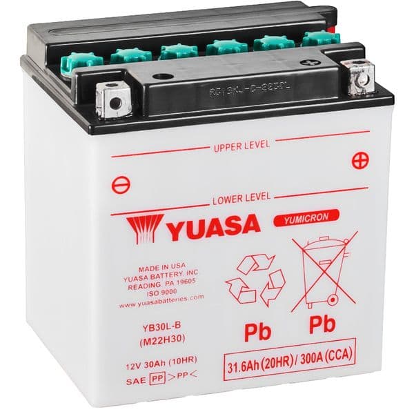 Batería Yuasa YB30L-B - Recambios moto online