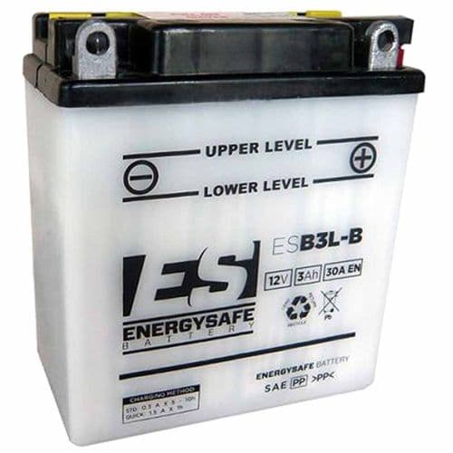 Batería YB3L-B 12V, 3AH - Energy Safe