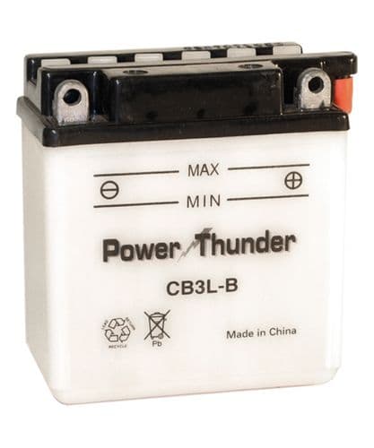Batería YB3L-B (con ácido) - Power Thunder