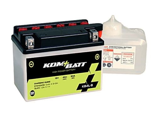 Batería YB4L-B 12V 4AH