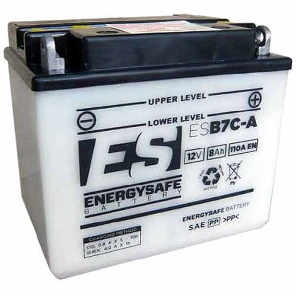 Batería Energy Safe ESB7C-A 12V/8AH - Recambio moto