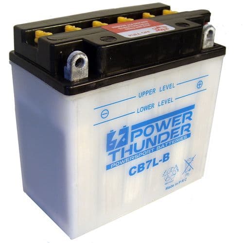 Batería YB7L-B (con ácido) - Power Thunder