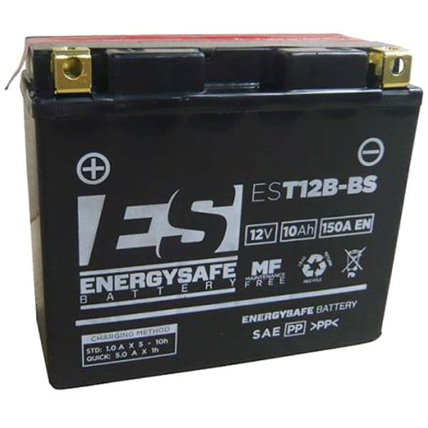 Batería Energy Safe EST12B-BS 12V/10AH - Recambio moto