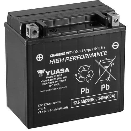 Batería YTX14H-BS - Yuasa