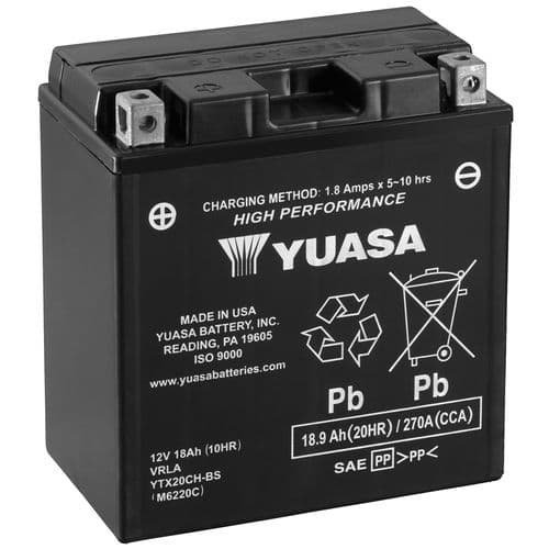 Batería YTX20CH-BS - Yuasa