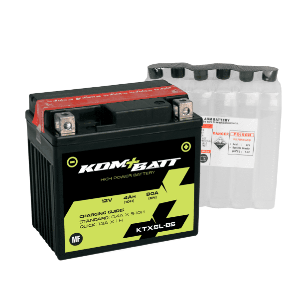 Batería YTX5L-BS 12V 4AH - Recambios moto online