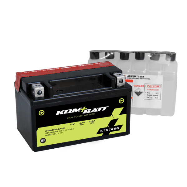Batería YTX7A-BS 12V 6AH - Recambios moto online