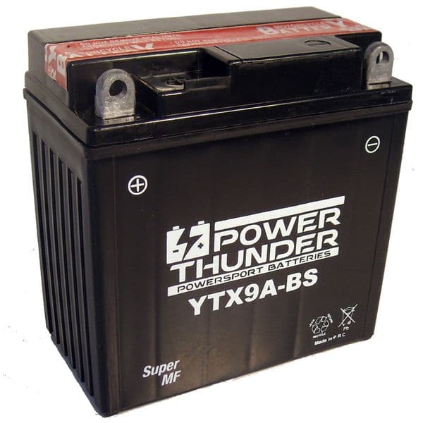 Batería Power Thunder YTX9A-BS - Recambios moto
