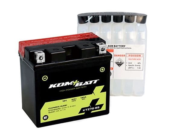 Batería YTZ7S-BS 12v 6ah - Recambios moto online