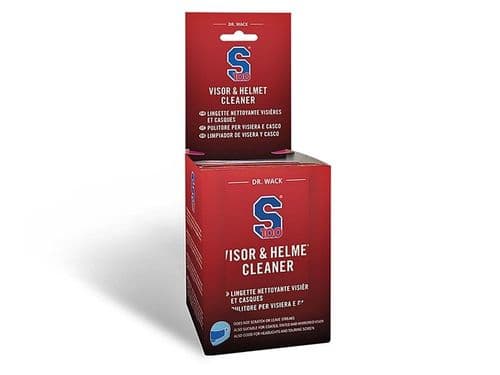 Caja 10u Toallitas Limpiadoras Visera Y Casco Sdoc100