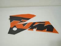 Calcas Tapas Laterales Ktm Exc- 250 2001 - 2006