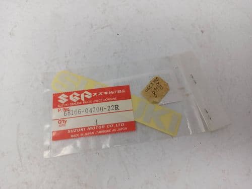 Calcomanía Colín Suzuki Gsx R 1100 (89-90), Gsx R 750 1987