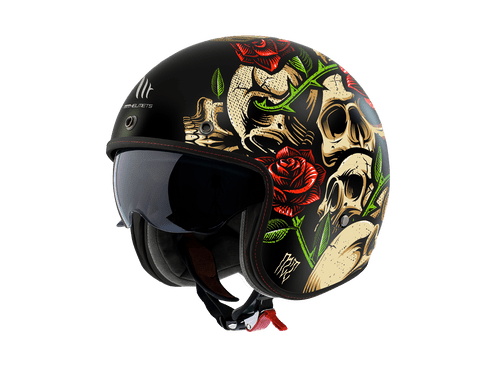 Casco Mt Jet Le Mans 2 Sv S Breakout B9 Brillo