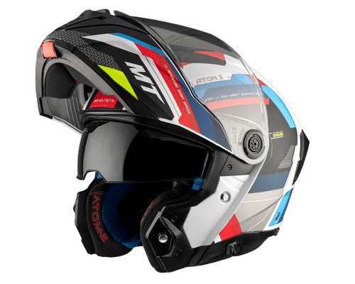 Casco Mt Modular Atom 2 Sv Bast A0 Perla Brillo