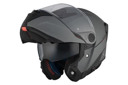 Casco Mt Modular Atom 2 Sv Solid A2 Titanio Mate