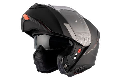 Casco Mt Modular Genesis Sv Solid A1 Negro Mate