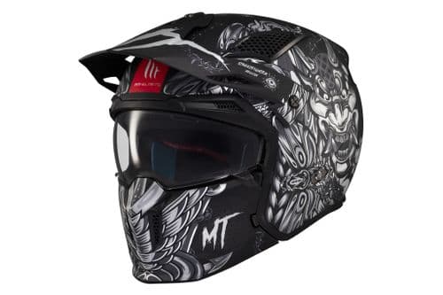 Casco Mt Trial Streetfighter Sv S Hellish B2 Mate