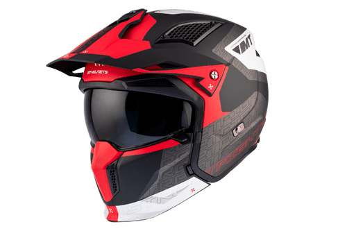 Casco Mt Trial Streetfighter Sv S Totem B15 Mate