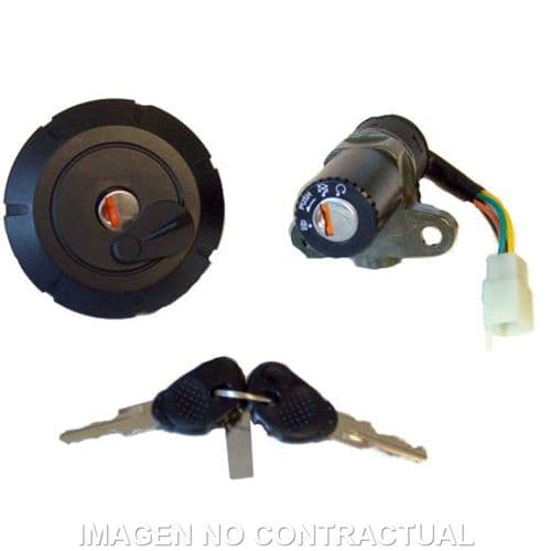 Clausor, contacto, sillín y depósito Yamaha DT 50