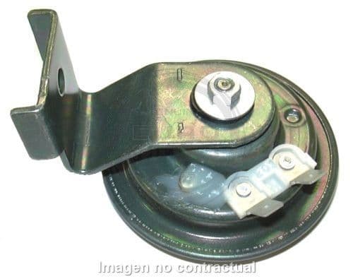 Claxon bocina 12V 3A (105-118DB) Ø70mm con soporte Piaggio