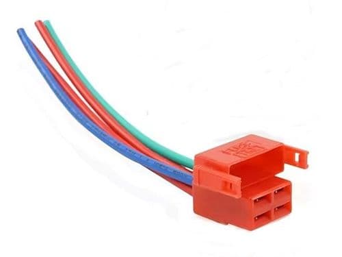 Conector enchufe eléctrico 4 cables para relé arranque honda