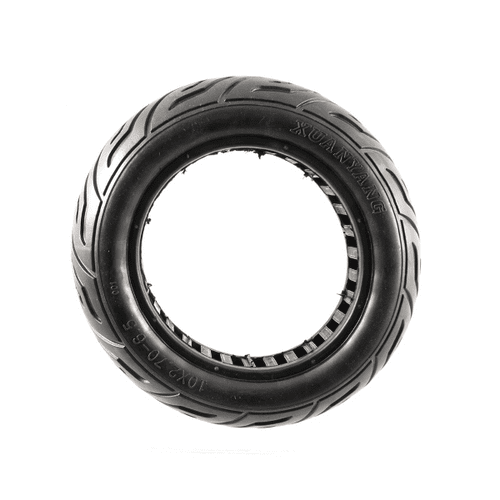 Cubierta Patinete Eléctrico - 10 X 2,7  70/65-6,5 / Negro, Maciza