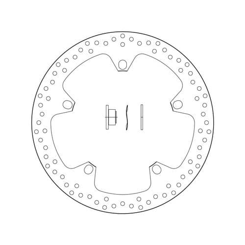 Disco de freno BREMBO Serie Oro fijo - 168B407D7