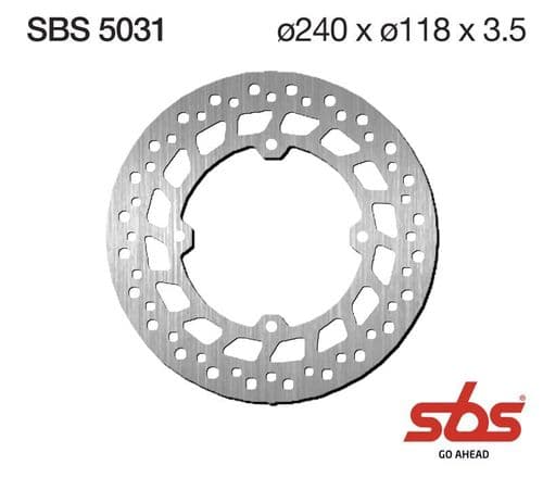 Disco de freno delantero Honda XR R 650 00/07